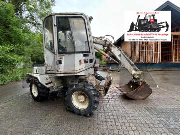 Pelle Sur Pneus MECALAC 8CXI d'occasion